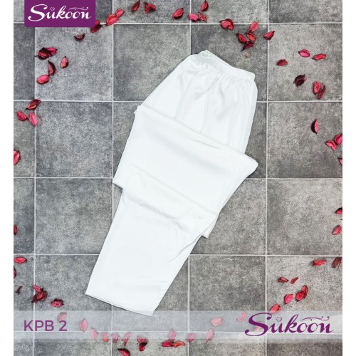 -Pyjama satiné 3 pieces -KPB2