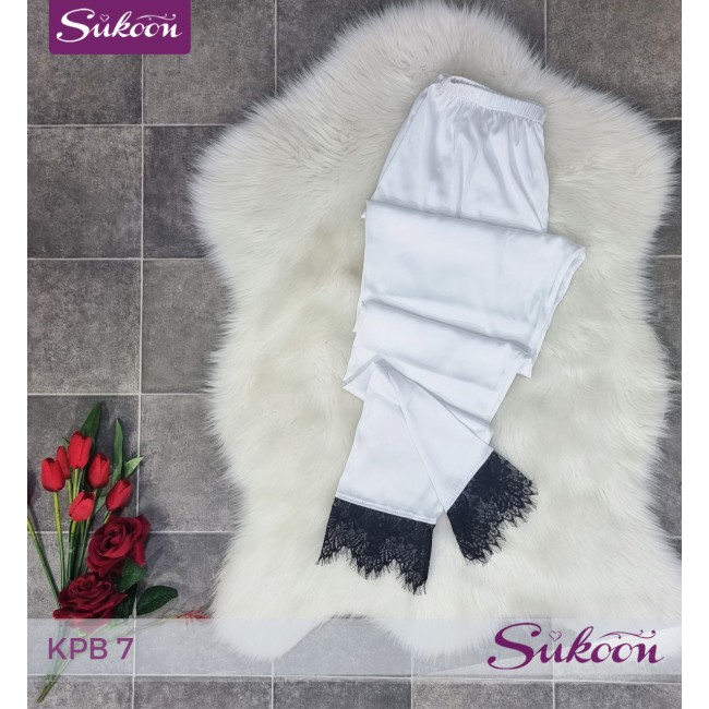 -Pyjama 3 psc noir et blanc -KPB7