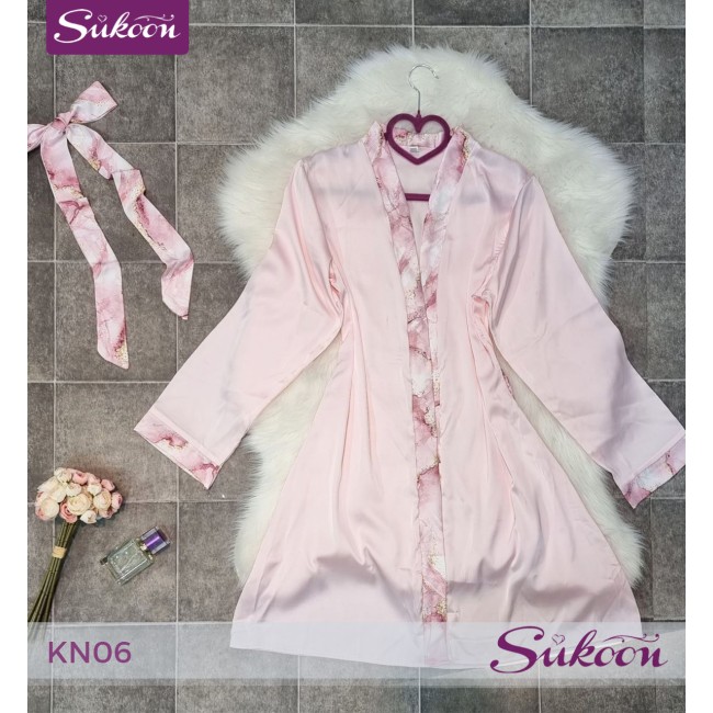 -Ensemble pyjama rose 03pièces -KN06