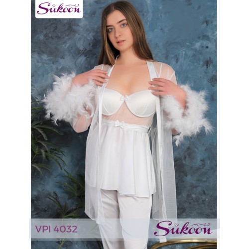 -Déshabillé avec pantalon -VPI 4032