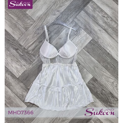 -Déshabillé courte pour la mariée-MHD7366