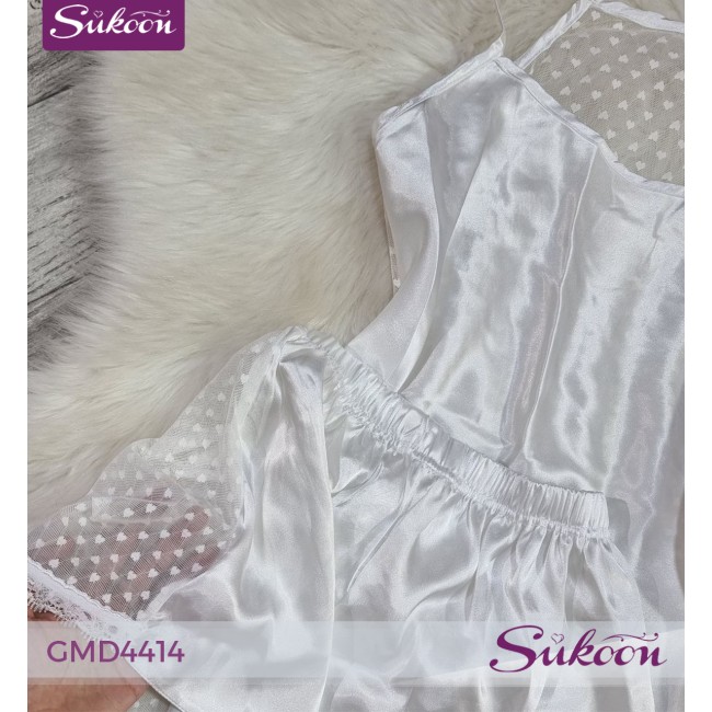 -Elégante pyjama en 4 pieces -GMD4414