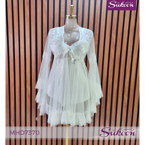 -Déshabillé Moderne 2pieses -MHD7370