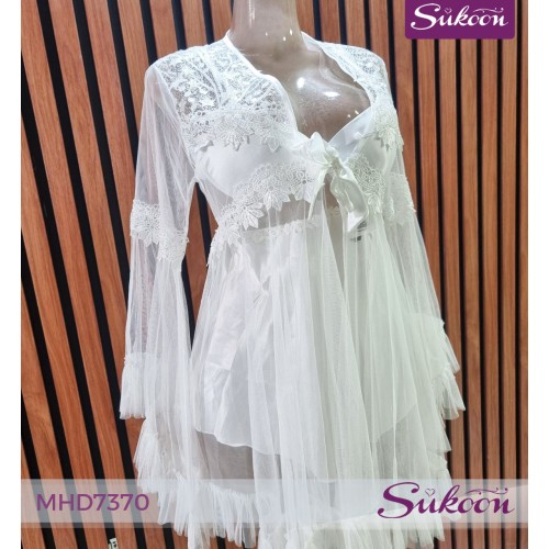 -Déshabillé Moderne 2pieses -MHD7370