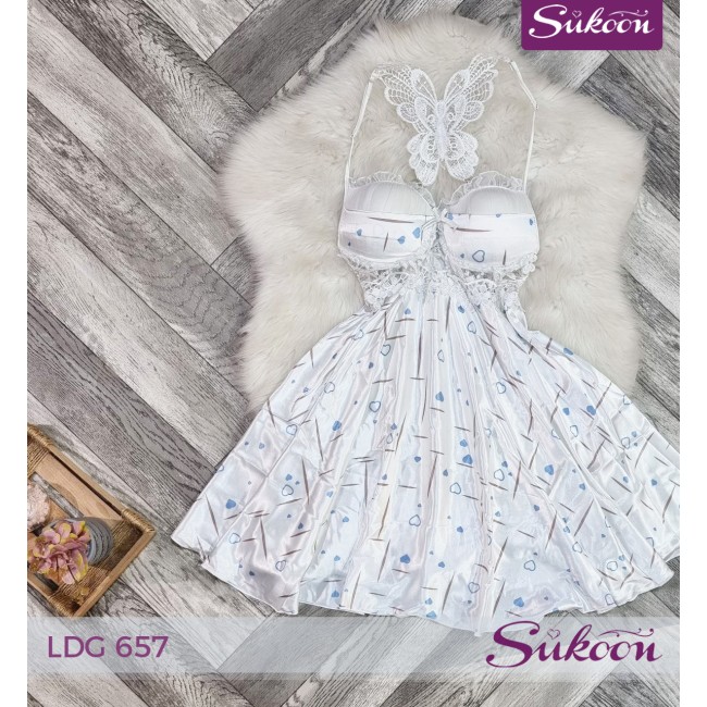 -Nuisette avec dentelle -LDG 657