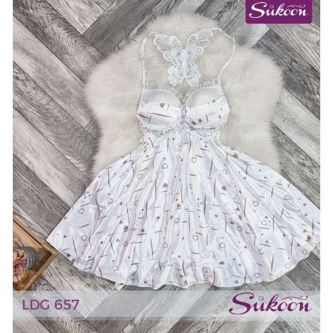 -Nuisette avec dentelle -LDG 657