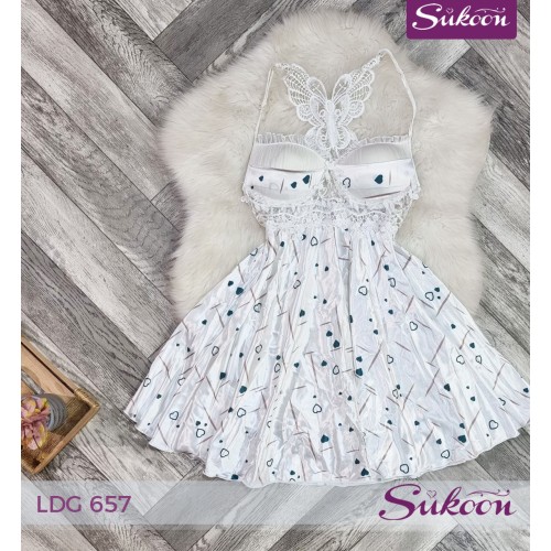 -Nuisette avec dentelle -LDG 657