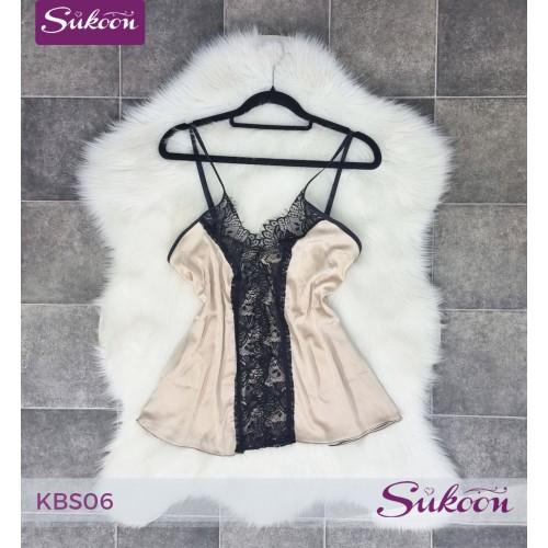 -Pyjama dentelle 3psc -KBS06