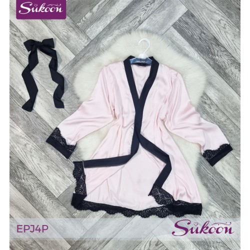 -Ensemble pyjama jaune 04 pièces-EPJ4P