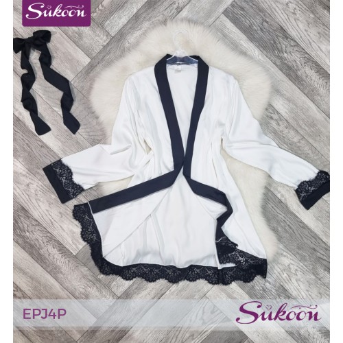 -Ensemble pyjama jaune 04 pièces-EPJ4P