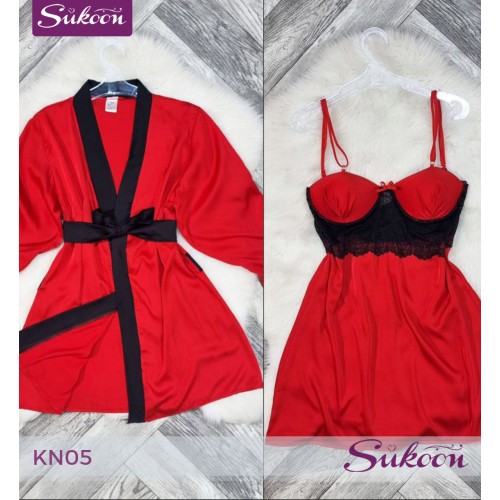 -Déshabillé 2 psc -KN05