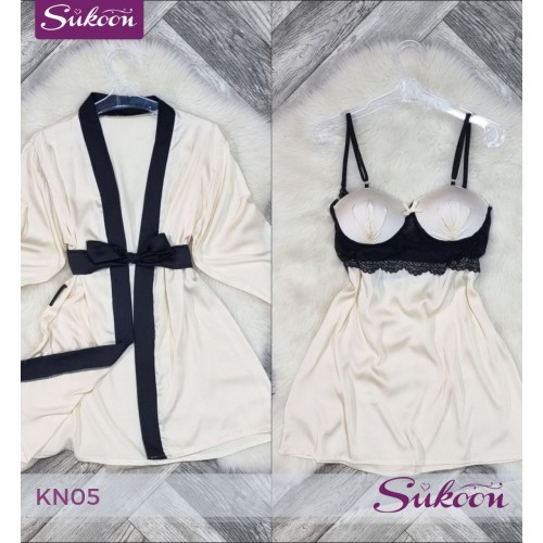 -Déshabillé 2 psc -KN05