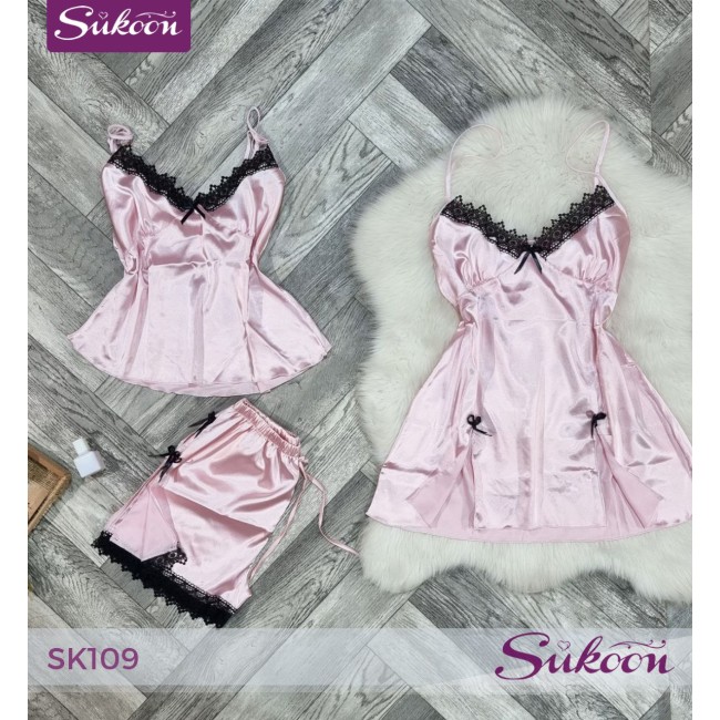 -Le Rêve Satiné en 3 psc -SK109