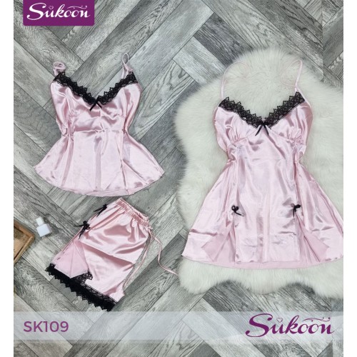 -Le Rêve Satiné en 3 psc -SK109