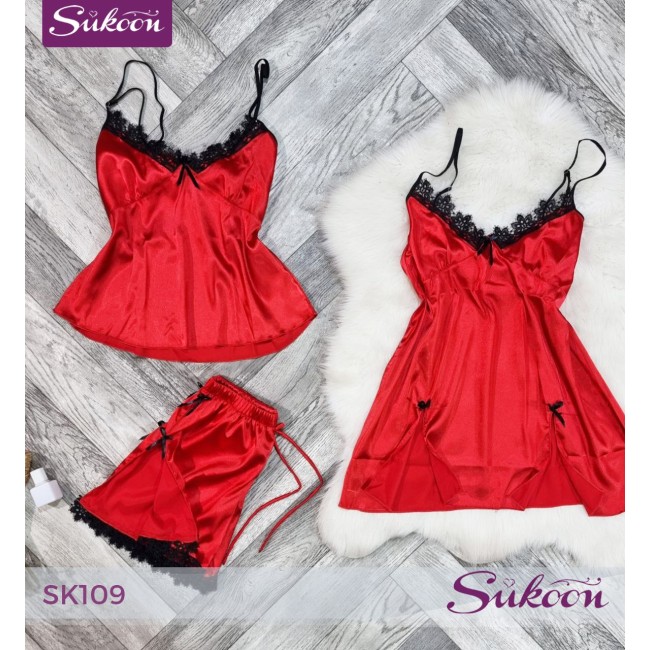 -Le Rêve Satiné en 3 psc -SK109