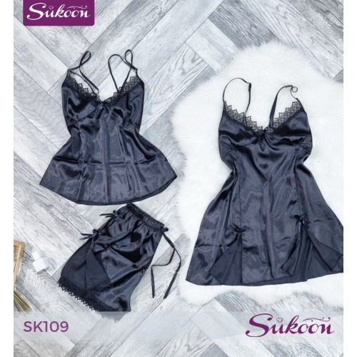 -Le Rêve Satiné en 3 psc -SK109