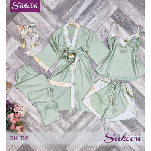 -Douceur et Luxe en Satin de Soie -SK116