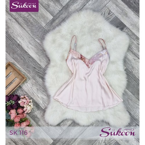 -Douceur et Luxe en Satin de Soie -SK116