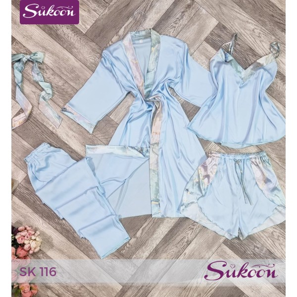 -Douceur et Luxe en Satin de Soie -SK116 2