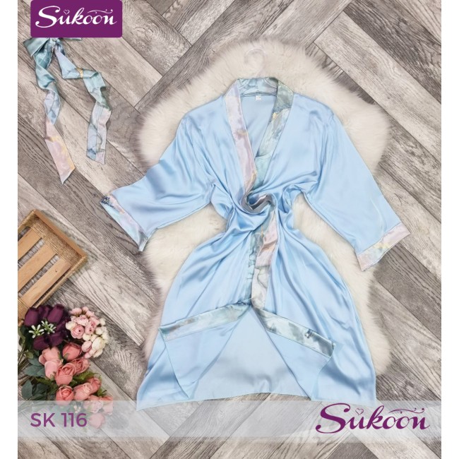 -Douceur et Luxe en Satin de Soie -SK116