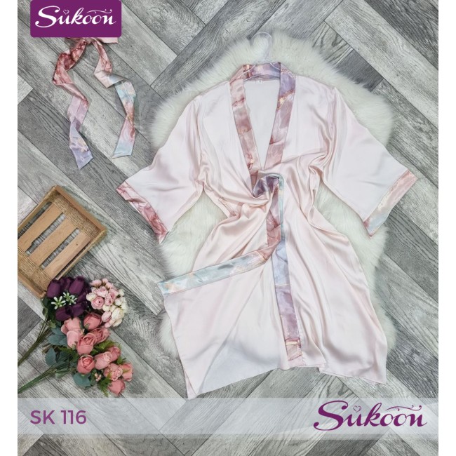 -Douceur et Luxe en Satin de Soie -SK116