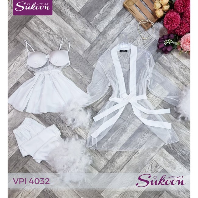 -Déshabillé avec pantalon -VPI 4032