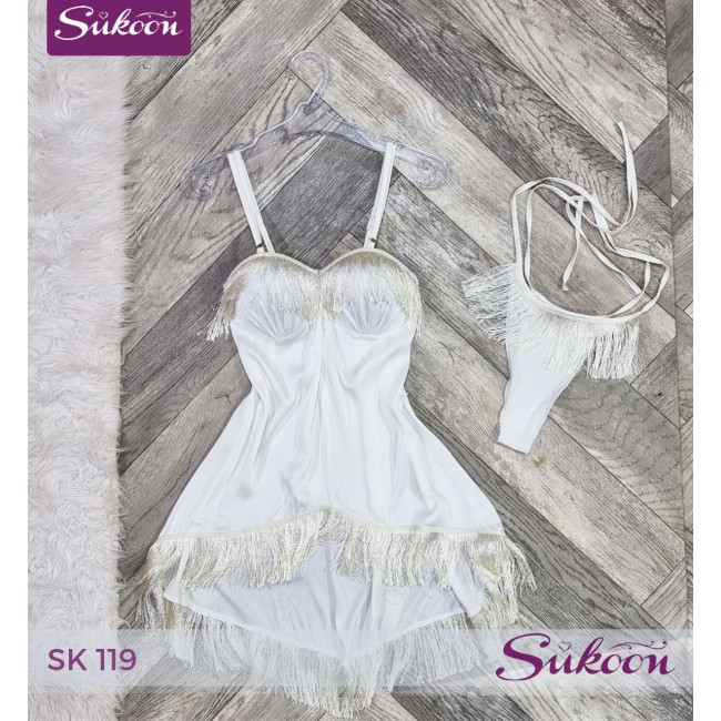 - Déshabillé “Plume d’Éclat” -SK119