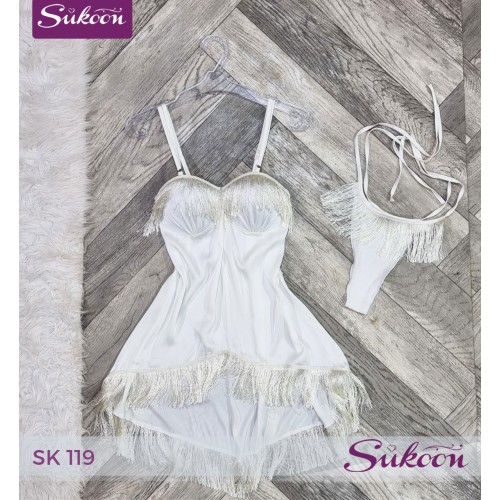 - Déshabillé “Plume d’Éclat” -SK119
