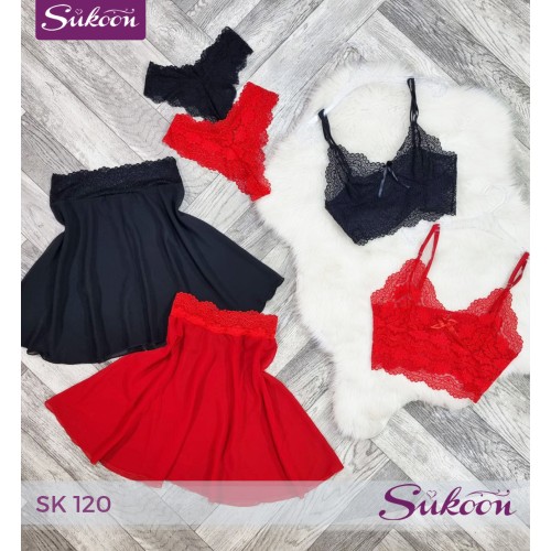 -Douce Tentation” -SK120“ ثلاث قطع لأنوثة لا تُقاوَم