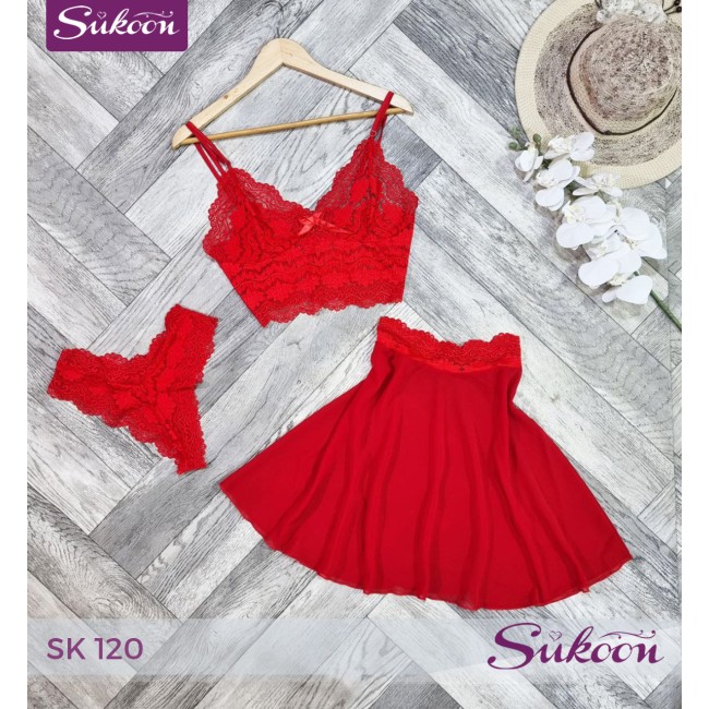 -Douce Tentation” -SK120“ ثلاث قطع لأنوثة لا...