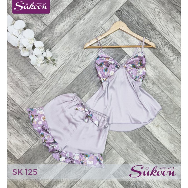 بيجاما قطعتين... أنوثة في أبسط تفاصيلها 🥰 -SK125-