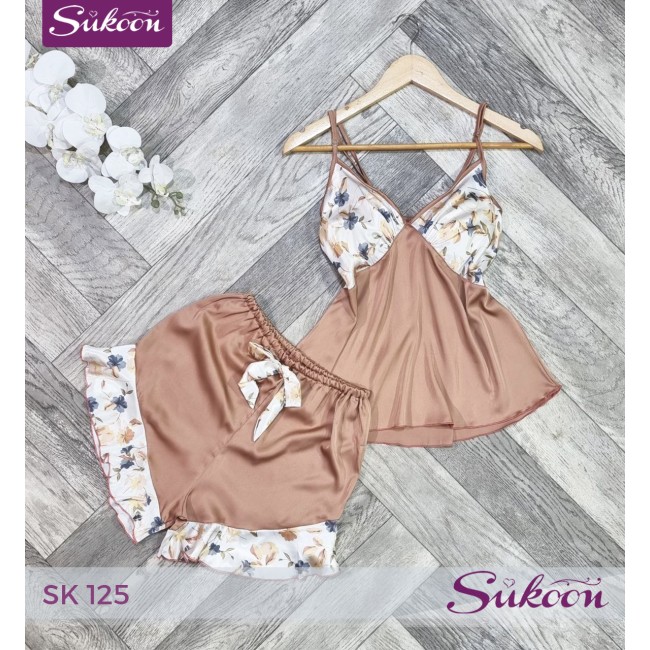 بيجاما قطعتين... أنوثة في أبسط تفاصيلها 🥰 -SK125-