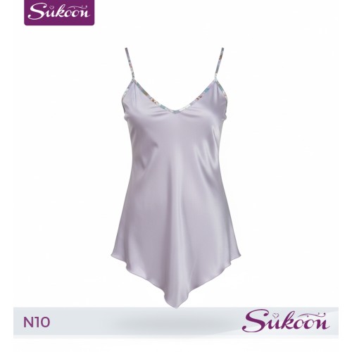 -Chemise de nuit féminine – douce, élégante et irrésistible -N10 🌸