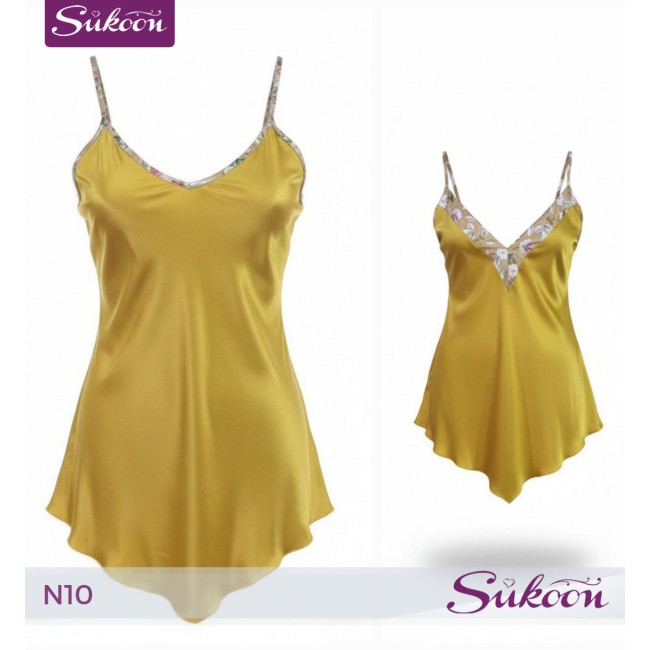 -Chemise de nuit féminine – douce, élégante et...