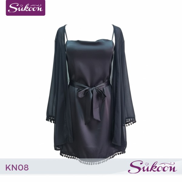 -Déshabillé 2 pièces… douceur et féminité -KN08