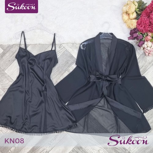 -Déshabillé 2 pièces… douceur et féminité -KN08