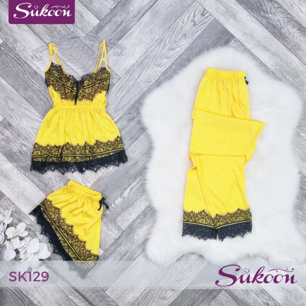 -Pyjama en jaune… la douceur qui attire sans faire... 2