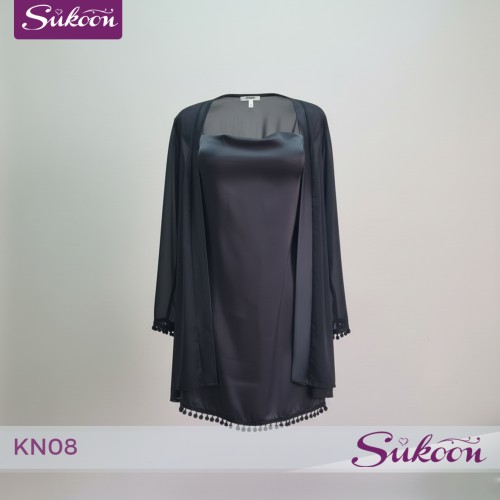 -Déshabillé 2 pièces… douceur et féminité -KN08