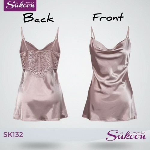 -Désabillé satin & dentelle… la touche d’élégance qui séduit -SK132💋