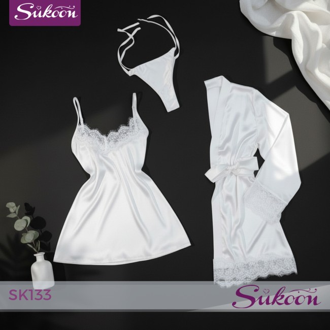 Désabillé Satiné نعومة الحرير مع لمسات دونتال...