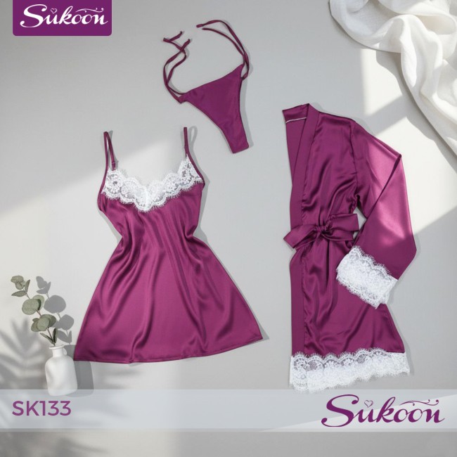 Désabillé Satiné نعومة الحرير مع لمسات دونتال...