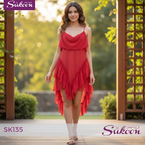 -Rouge, simple et sublime 🥰 Le must-have de la saison 👌 -SK135