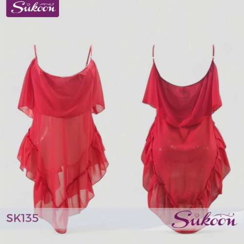 -Rouge, simple et sublime 🥰 Le must-have de la saison 👌 -SK135