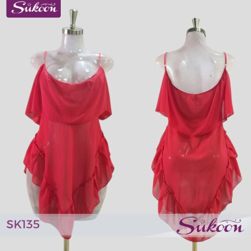 -Rouge, simple et sublime 🥰 Le must-have de la saison 👌 -SK135