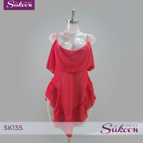 -Rouge, simple et sublime 🥰 Le must-have de la saison 👌 -SK135