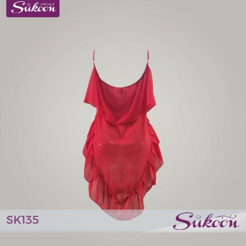 -Rouge, simple et sublime 🥰 Le must-have de la saison 👌 -SK135