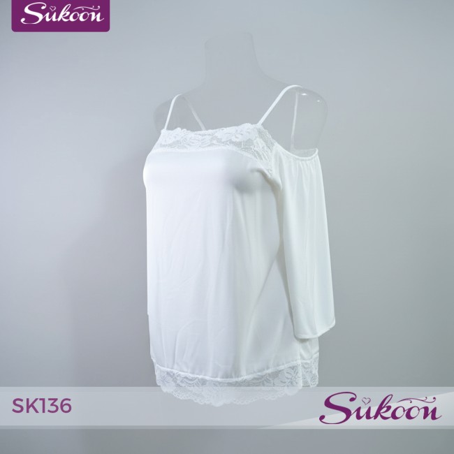 -White Elegance -SK136 🤍 أوتفيت أنثوي بتفاصيل...