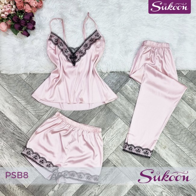 بيجاما من 3 قطع… ستايل ناعم يزيدلك أنوثة كل يوم...