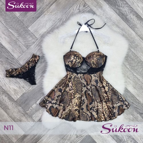 -Nuisette exotique tout en finesse -N11