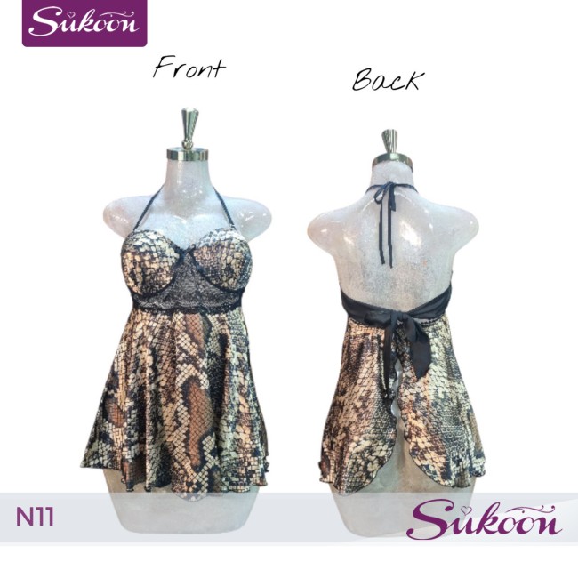 -Nuisette exotique tout en finesse -N11